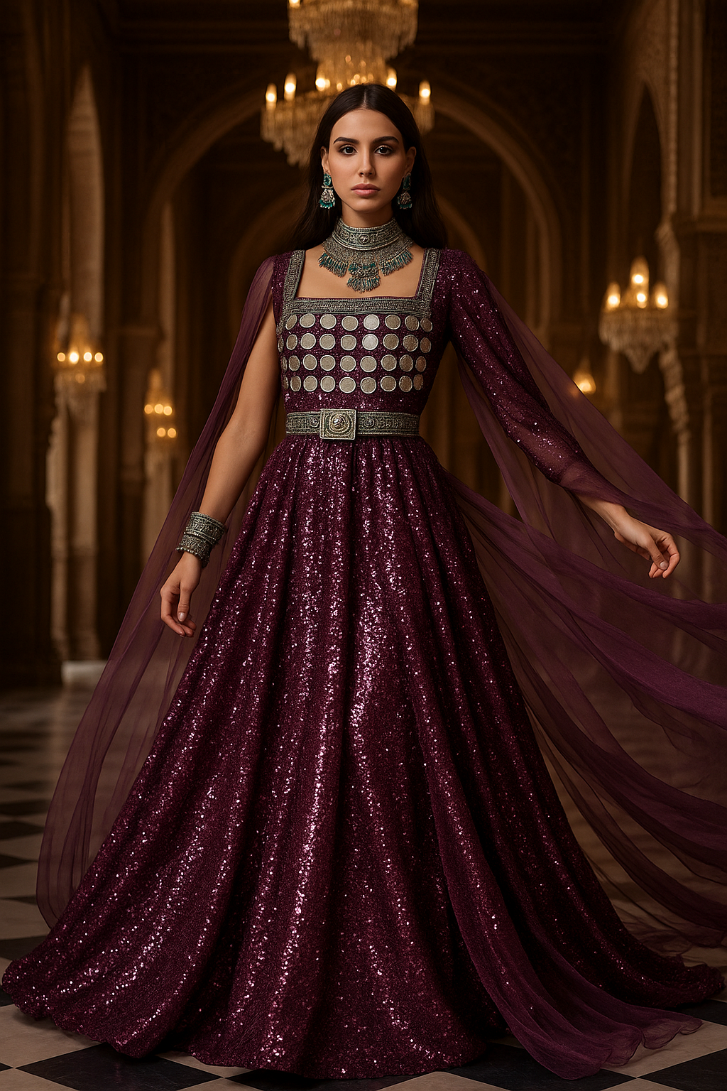 Sahar Afsana-AML Evening elegance