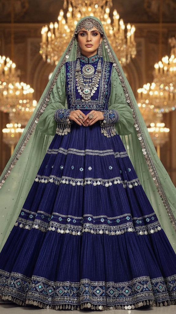 د لاجورد ملکه کالي- bridal collection