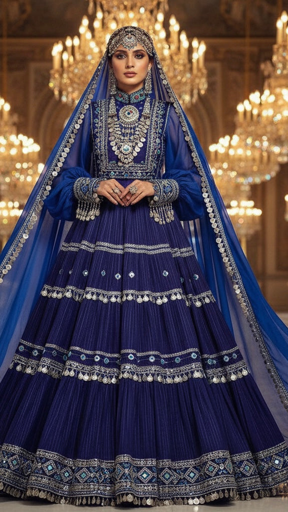 د لاجورد ملکه کالي- bridal collection