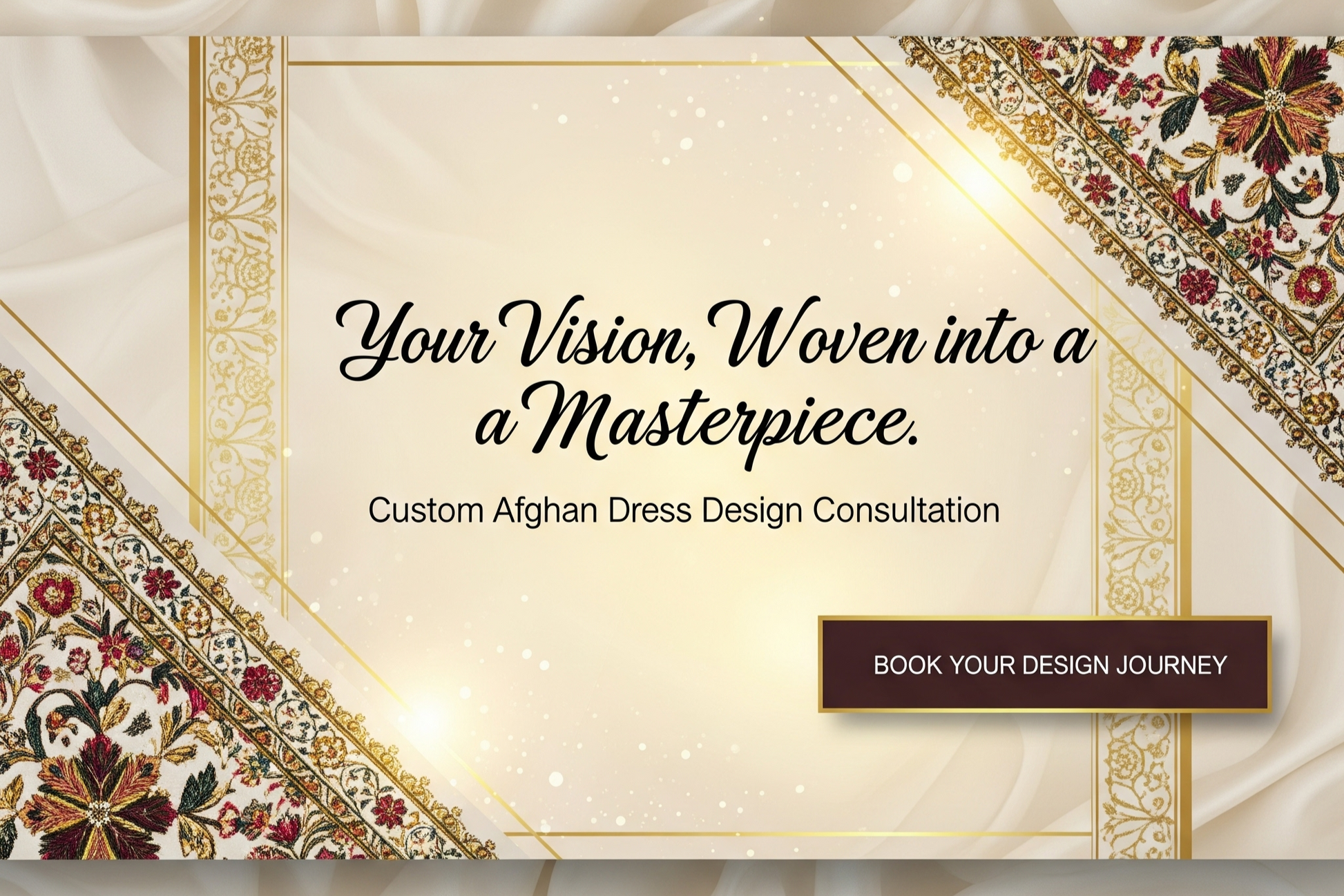 Craft Your Dream Afghan Dress – Personalized Design Consultation