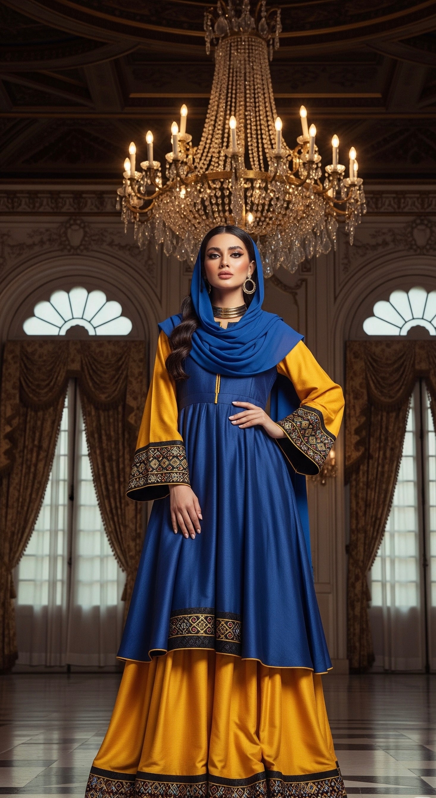 زرینې اسمان-AML Mehmani pretty wear
